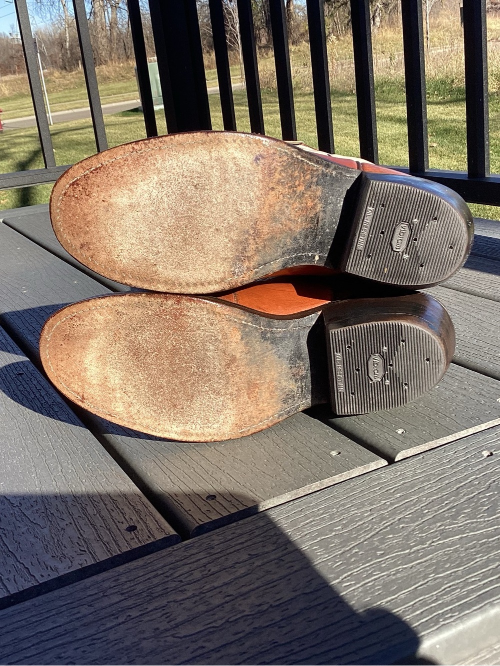 Olathe 10D Model#6906 Rich Carmel Brown & 17” Tall Cream Leather Upper Buckaroos - Picture 5 of 12